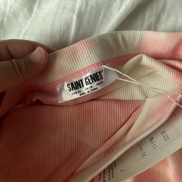 ruched side mini skirt - Picture 3 of 7